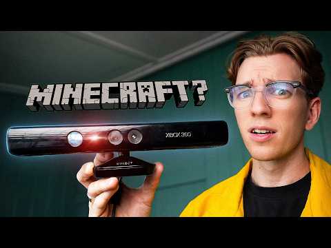 I Tried to Beat Minecraft with an Xbox 360 Kinect (I’m Not Okay)