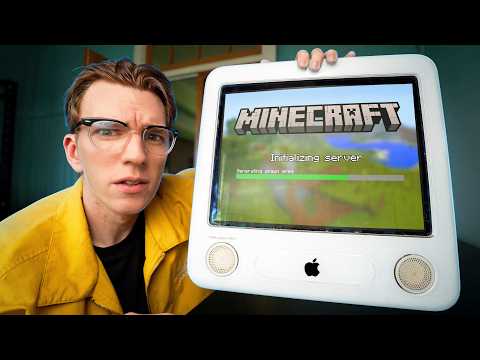 Can a 24 Year Old Apple eMac Run Minecraft?